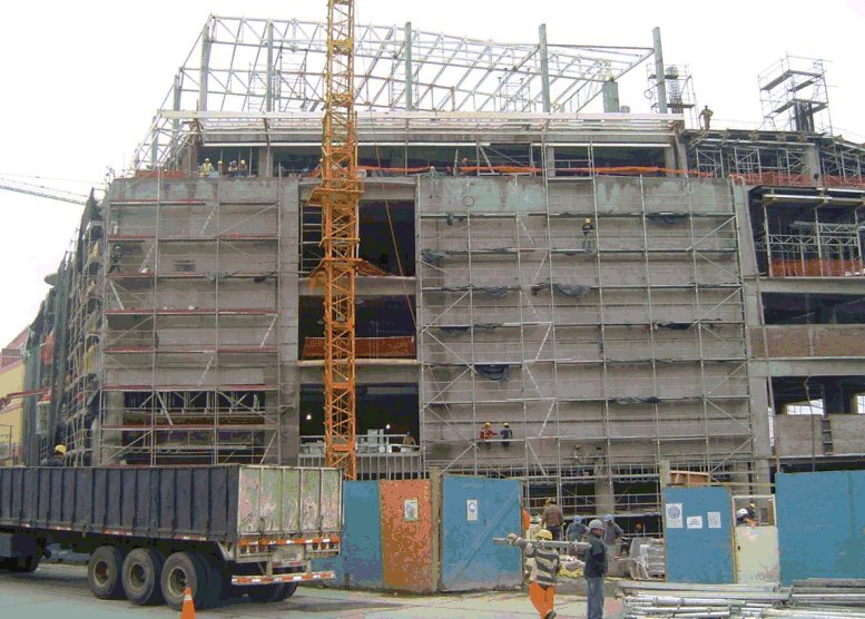 centro comercial protegido contra el fuego